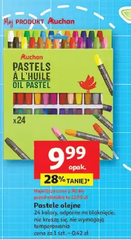 Auchan Pastele olejne Auchan Różnorodne (Logo Czerwone) oferta