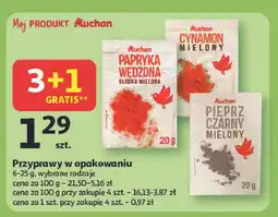 Cynamon mielony Auchan Różnorodne (Logo Czerwone)