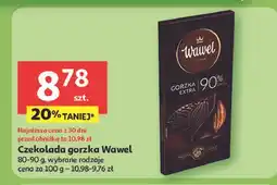 Auchan Czekolada gorzka extra 90% Wawel oferta