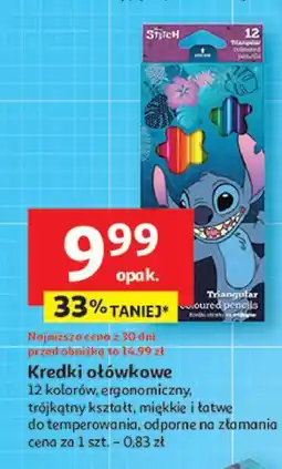 Auchan Kredki ołowkowe stitch oferta