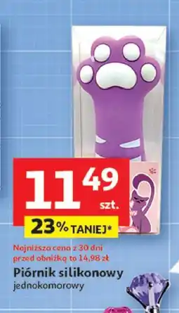 Auchan Piórnik silikonowy oferta