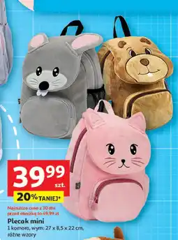 Auchan Plecak mini 27 x 8 22 cm oferta