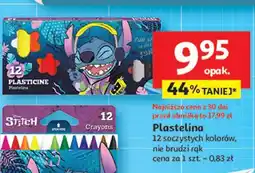 Auchan Plastelina kolorowa stitch oferta