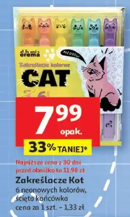 Auchan Zakreślacze cat's paw Erema oferta