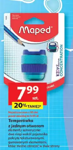 Auchan Temperówka z jednym otworem Maped oferta