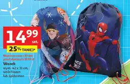Auchan Worek na buty frozen oferta