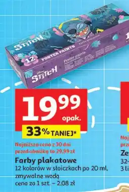 Auchan Farby plakatowe stitch oferta