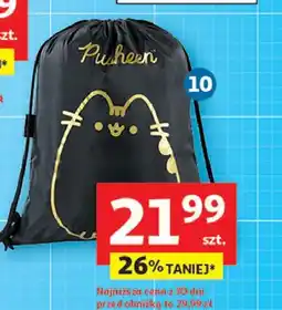 Auchan Worek na buty pusheen oferta