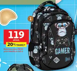 Auchan Plecak 3-komorowy blue gamer St. Right oferta