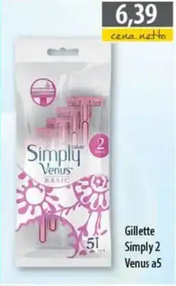 DUO-TES Gillette simply 2 venus a5 oferta