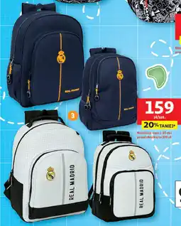 Auchan Plecak dwukomorowy real madryt oferta