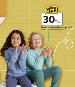 Auchan Bluza dziecięca z kapturem oferta