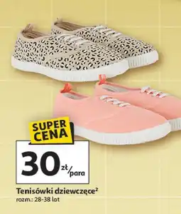 Auchan Tenisówki dziewczęce 28-38 oferta