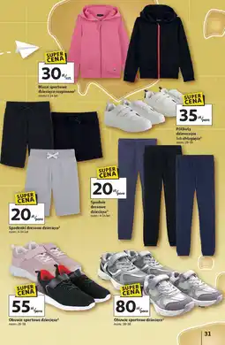Auchan Bluza sportowa dziecięca oferta