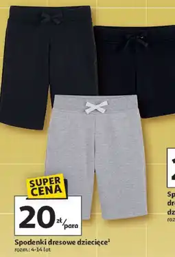 Auchan Spodenki dresowe dziecięce oferta