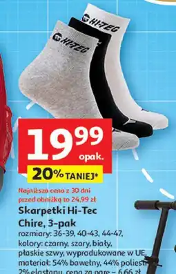 Auchan Skarpety chire 44-47 Hi-Tec oferta