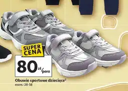 Auchan Obuwie sportowe chłopięce 28-38 oferta