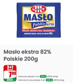 Dino Masło ekstra 82% Polskie 200g oferta