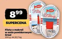 Netto Filety z makreli w sosie pomidorowym Graal oferta
