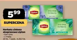 Netto Herbata zielona ekspresowa Lipton earl grey oferta