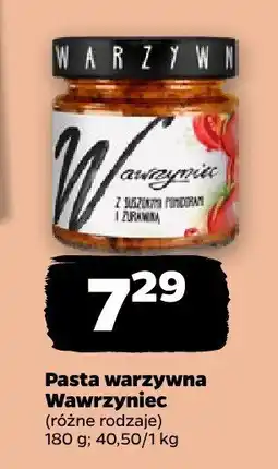 Netto Pasta warzywna, różne rodzaje Wawrzyniec oferta