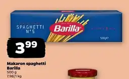 Netto Makaron spaghetti Barilla oferta