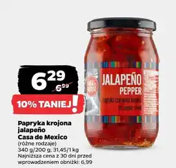 Netto Papryka krojona jalapeño Casa de Mexico, różne rodzaje oferta