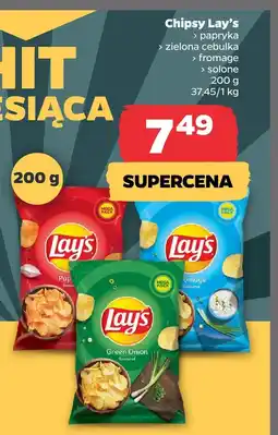 Netto Chipsy Lay's, różne rodzaje oferta