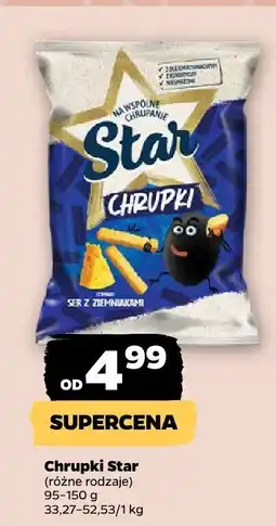 Netto Chrupki Star, różne rodzaje oferta