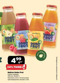 Netto Nektar Bobo Frut, różne rodzaje oferta