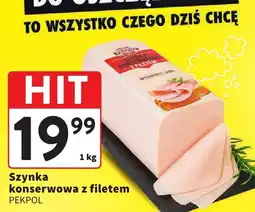 Intermarche Szynka konserwowa z filetem PEKPOL oferta