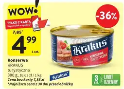 Intermarche Konserwa turystyczna KRAKUS oferta