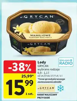 Intermarche Lody Grycan waniliowe oferta