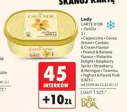 Intermarche Lody Carte D'Or oferta