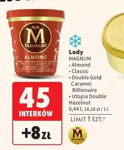 Intermarche Lody Magnum Almond oferta