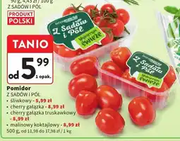 Intermarche Pomidor śliwkowy/cherry gałązka/cherry gałązka truskawkowy/malinowy koktajlowy Z SADÓW I PÓL oferta