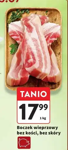 Intermarche Boczek wieprzowy bez kości, bez skóry Intermarche oferta
