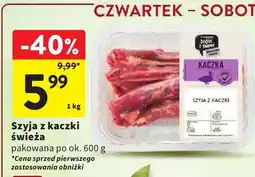 Intermarche Szyja z kaczki świeża Intermarche oferta
