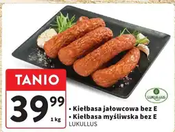 Intermarche Kiełbasa myśliwska bez E Lukullus oferta