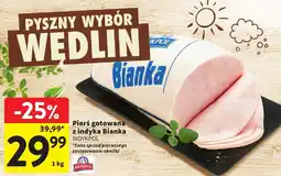 Intermarche Pierś gotowana z indyka Bianka Indykpol oferta