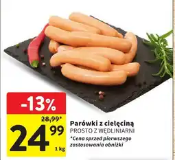 Intermarche Parówki z cielęciną Prosto z Wędzlinarni oferta