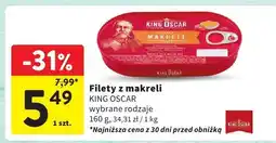 Intermarche Filety z makreli King Oscar oferta