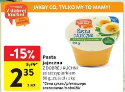 Intermarche Pasta jajeczna ze szczypiorkiem Z Dobrej Kuchni oferta