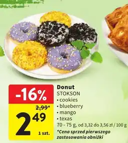 Intermarche Donut texas Stokson oferta