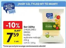 Intermarche Ser żółty Z Mlecznej Drogi oferta