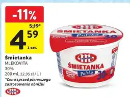 Intermarche Śmietanka 30% Mlekovita oferta