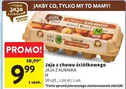 Intermarche Jajka z chowu ściółkowego M Jaja z Kurnika oferta