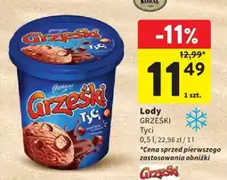 Intermarche Lody GRZESKI Tyci oferta
