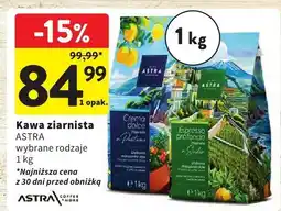 Intermarche Kawa ziarnista ASTRA wybrane rodzaje oferta
