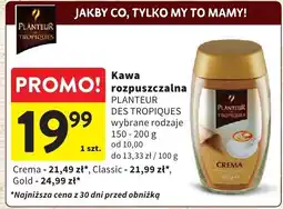 Intermarche Kawa rozpuszczalna PLANTEUR DES TROPIQUES wybrane rodzaje oferta